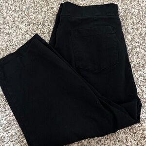 Spanx cropped stretch pants